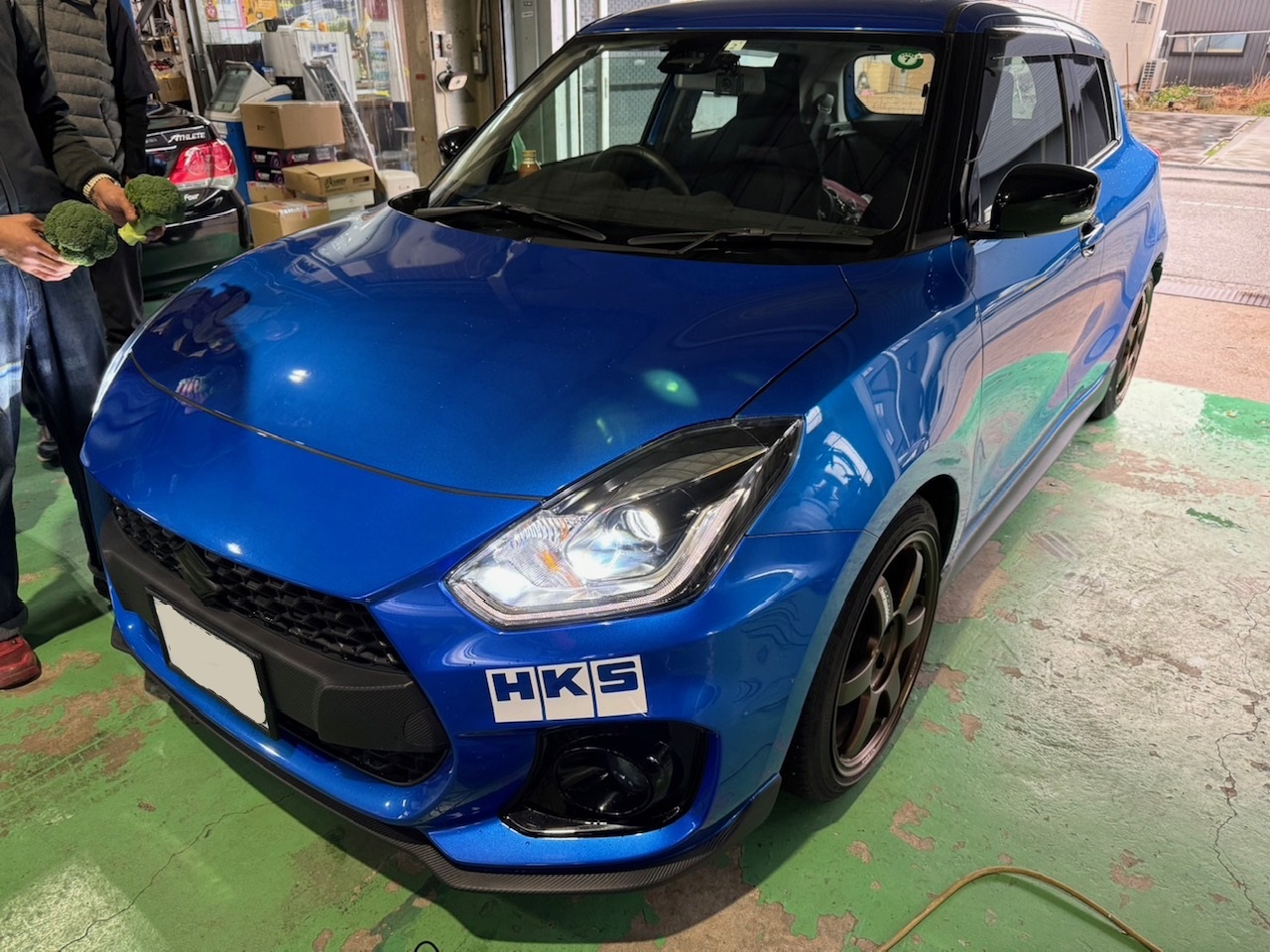 RS SANSAI様（石川県）にてZC33Sスイフトスポーツ ECUチューニング